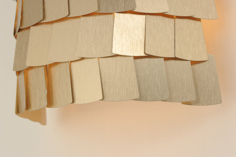 Maxim 26362CHPGLD Glamour 2 Light Wall Sconce | Champagne / Gold