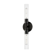 Maxim 26370CLBK Equilibrium 2 Light LED Wall Sconce | Black