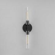 Maxim 26370CLBK Equilibrium 2 Light LED Wall Sconce | Black