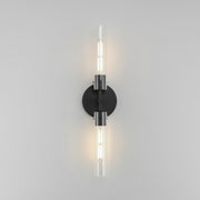 Maxim 26370CLBK Equilibrium 2 Light LED Wall Sconce | Black
