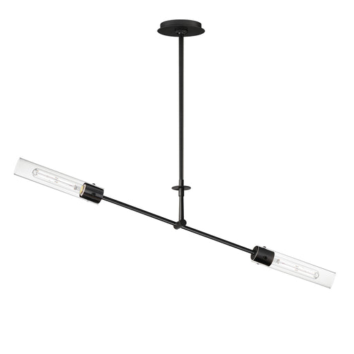 Maxim 26372CLBK Equilibrium 2 Light LED Pendant | Black