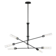 Maxim 26376CLBK Equilibrium 6 Light LED Pendant | Black