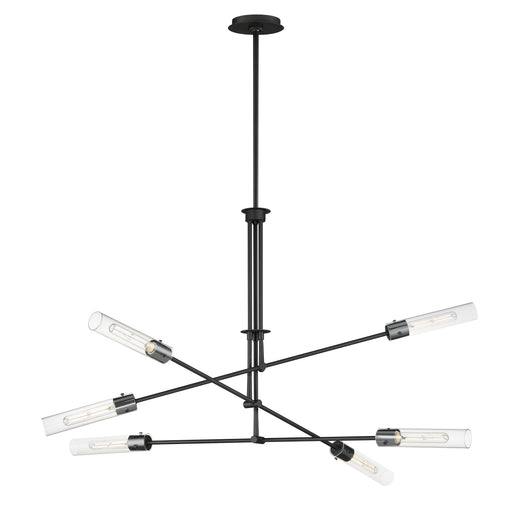 Maxim 26376CLBK Equilibrium 6 Light LED Pendant | Black