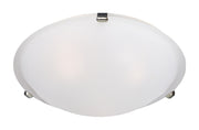 Maxim 2681FTSN Malaga 3 Light Flush Mount | Satin Nickel