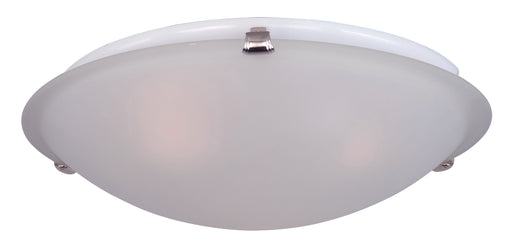 Maxim 2681FTSN Malaga 3 Light Flush Mount | Satin Nickel