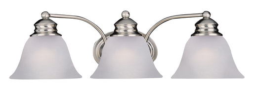 Maxim 2688FTSN Malaga 3 Light Bath Vanity | Satin Nickel