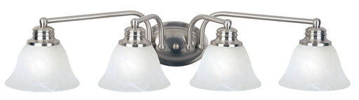 Maxim 2689MRSN Malaga 4 Light Bath Vanity | Satin Nickel