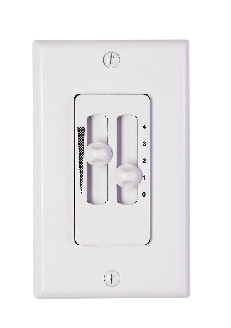 Modern Fan Company Ball LED 52" Gloss White Ceiling Fan with Maple Blades and Wall Control - ALCOVE LIGHTING