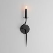 Maxim 27701BO Padrona Candle Sconce | Black Oxide