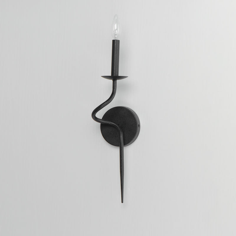 Maxim 27701BO Padrona Candle Sconce | Black Oxide