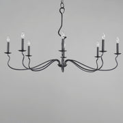 Maxim 27708BO Padrona 8 Light Chandelier | Black Oxide