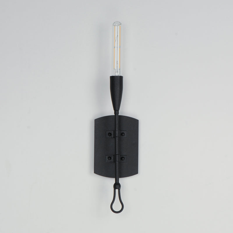 Maxim 27710AR Pioneer 1 Light Sconce | Anthracite