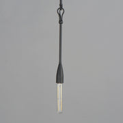 Maxim 27711AR Pioneer 1 Light Pendant | Anthracite
