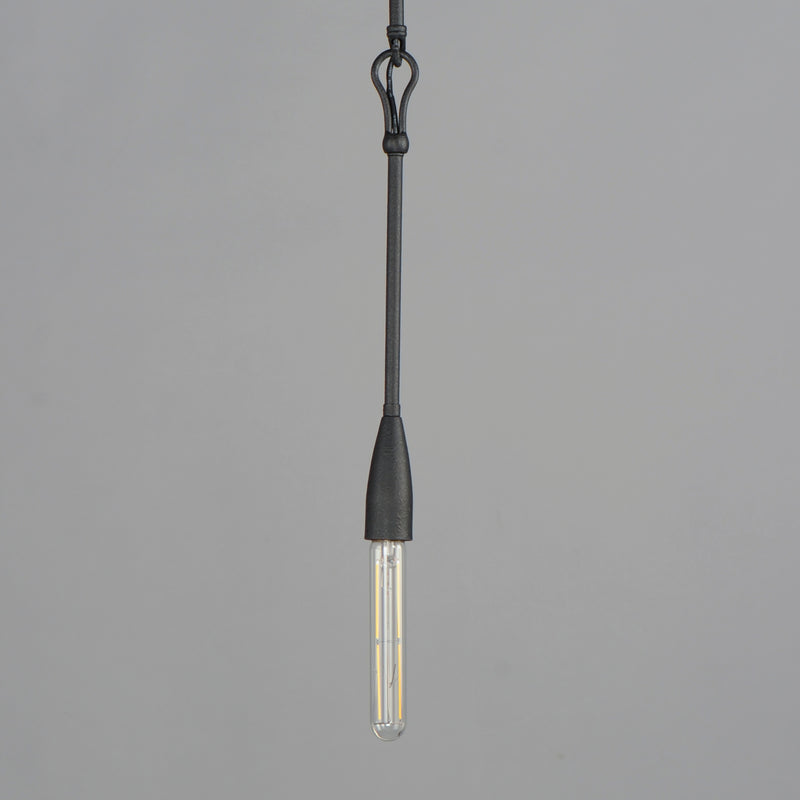 Maxim 27711AR Pioneer 1 Light Pendant | Anthracite