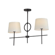 Maxim 27722OFCHL Paoli 2 Light Pendant | Charcoal Bronze