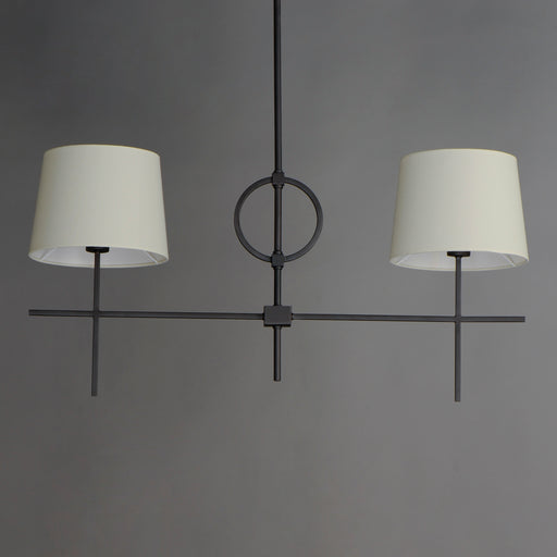 Maxim 27722OFCHL Paoli 2 Light Pendant | Charcoal Bronze