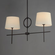 Maxim 27722OFCHL Paoli 2 Light Pendant | Charcoal Bronze