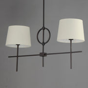 Maxim 27722OFCHL Paoli 2 Light Pendant | Charcoal Bronze
