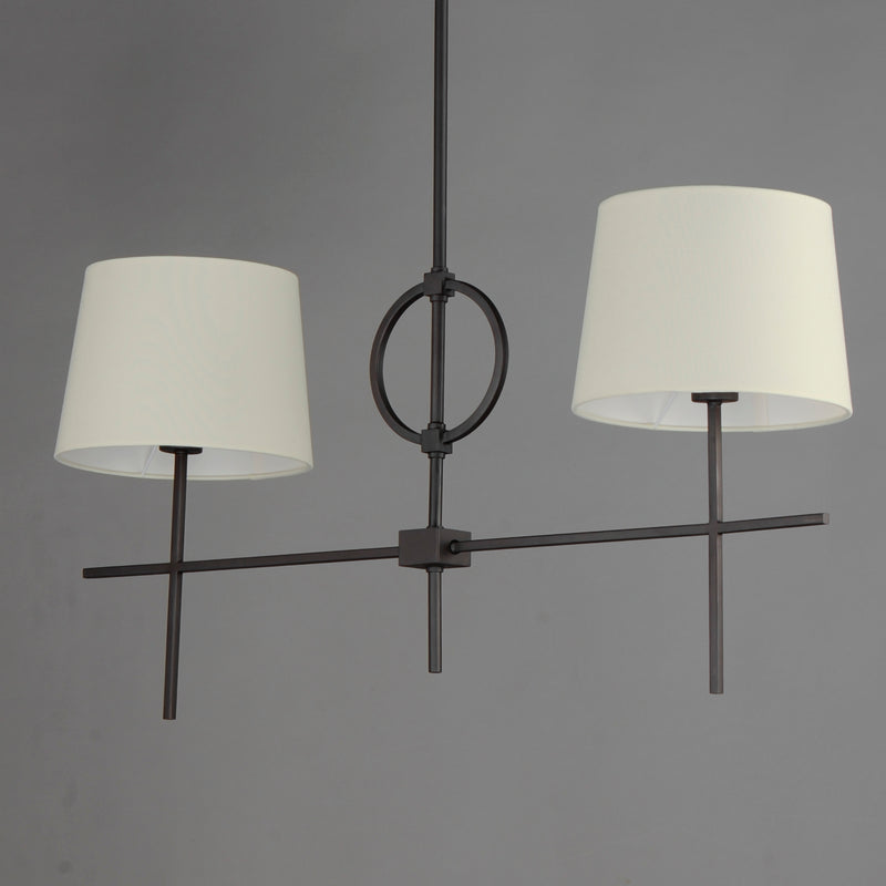 Maxim 27722OFCHL Paoli 2 Light Pendant | Charcoal Bronze