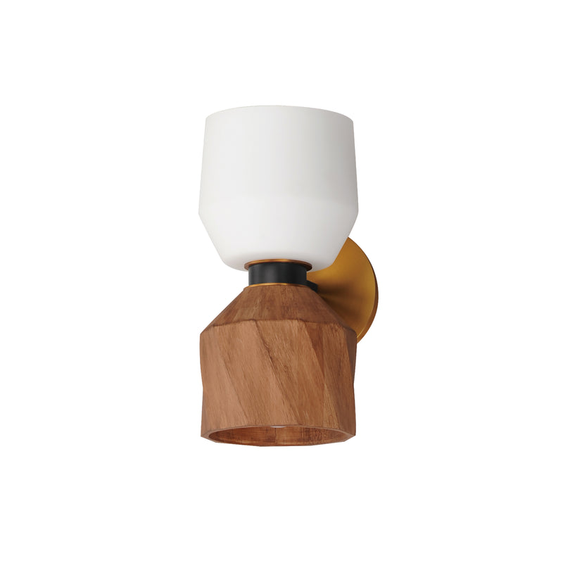 Maxim 28271DBZAB Akimbo 2 Light Wall Sconce | Dark Bronze/Antique Brass
