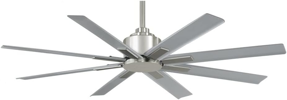 Minka Aire Xtreme H2O 52" Outdoor Brushed Nickel Ceiling Fan & Remote