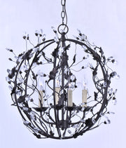 Maxim 2850OI Elegante 3 Light Chandelier | Oil Rubbed Bronze