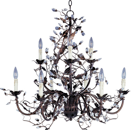 Maxim 2852OI Elegante 9 Light Chandelier | Oil Rubbed Bronze
