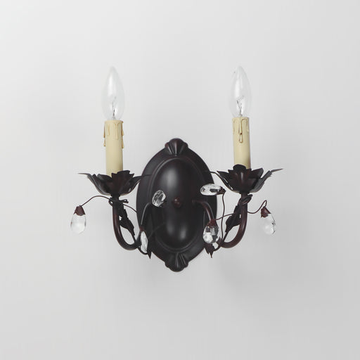 Maxim 2857OI Elegante 2 Light Wall Sconce | Oil Rubbed Bronze