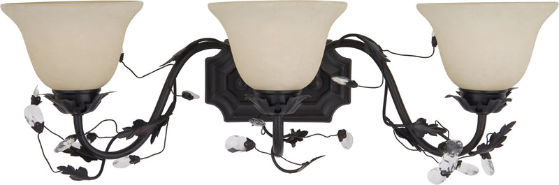 Maxim 2865FIOI Elegante 3 Light Bath Vanity | Oil Rubbed Bronze