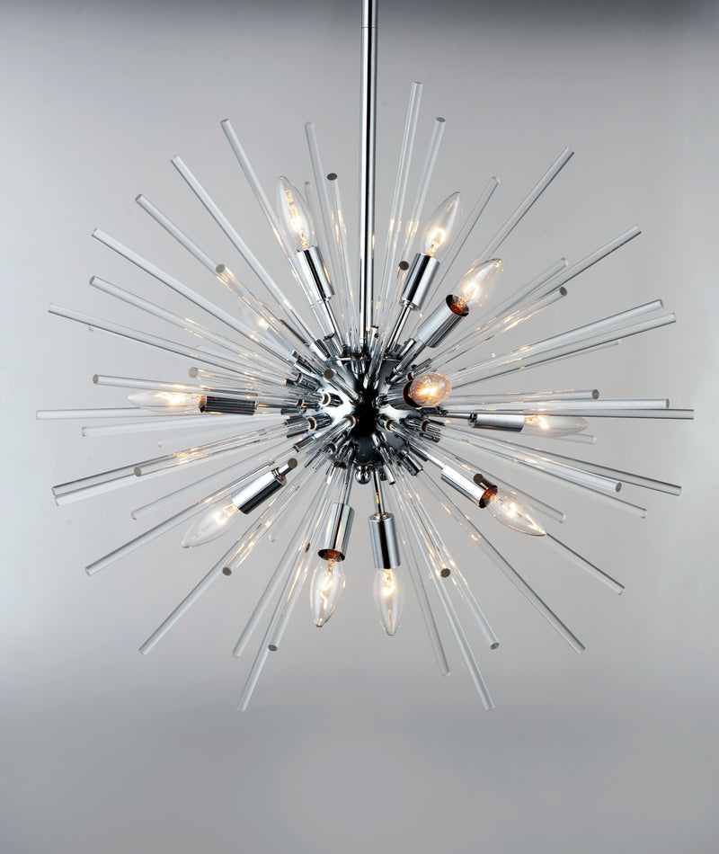 Maxim 28664CLPC Polaris 12 Light Pendant | Polished Chrome