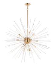 Maxim 28666CLSBR Polaris 16 Light Pendant | Satin Brass