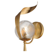 Maxim 28711CRGL Firenze Wall Sconce | Gold Leaf