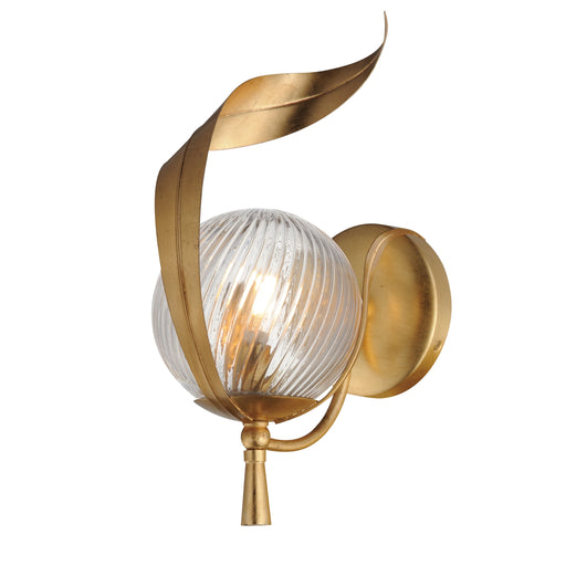 Maxim 28711CRGL Firenze Wall Sconce | Gold Leaf