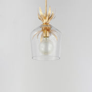 Maxim 2871GL Paloma Single Pendant | Gold Leaf