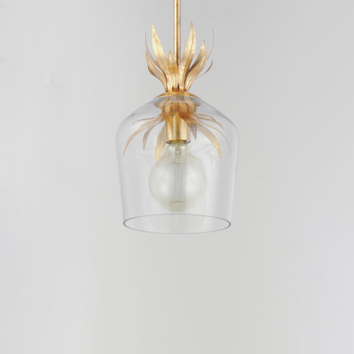 Maxim 2871GL Paloma Single Pendant | Gold Leaf