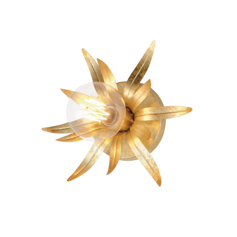 Maxim 2880GL Paloma 1 Light Sconce | Gold Leaf