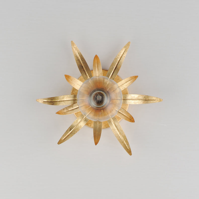 Maxim 2880GL Paloma 1 Light Sconce | Gold Leaf