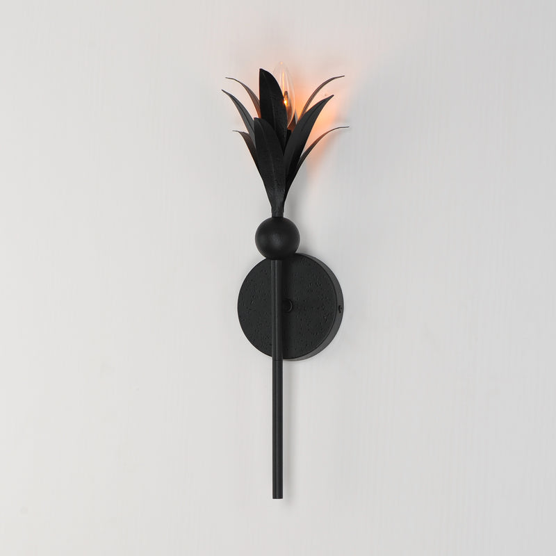Maxim 2881AR Paloma 1 Light Sconce | Anthracite