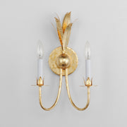 Maxim 2882GL Paloma 2 Light Sconce | Gold Leaf