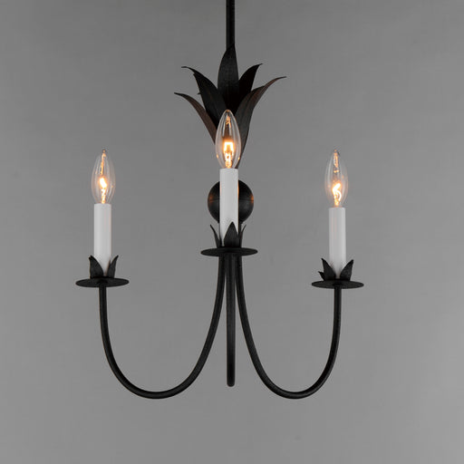 Maxim 2883AR Paloma 3 Light Chandelier | Anthracite