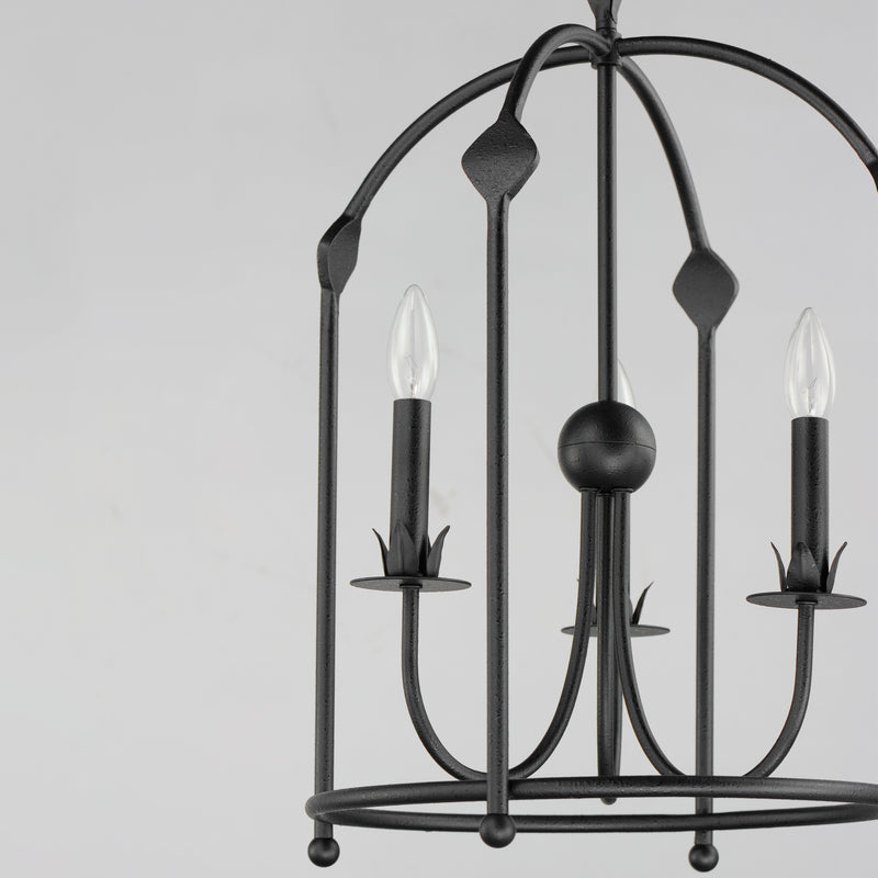 Maxim 2884AR Paloma 3 Light Foyer Pendant | Anthracite