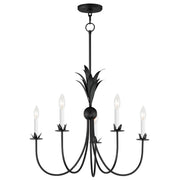 Maxim 2885AR Paloma 5 Light Chandelier | Anthracite