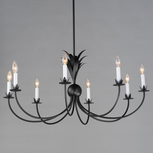 Maxim 2888AR Paloma 8 Light Chandelier | Anthracite