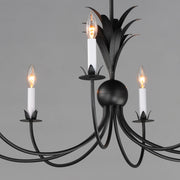 Maxim 2888AR Paloma 8 Light Chandelier | Anthracite