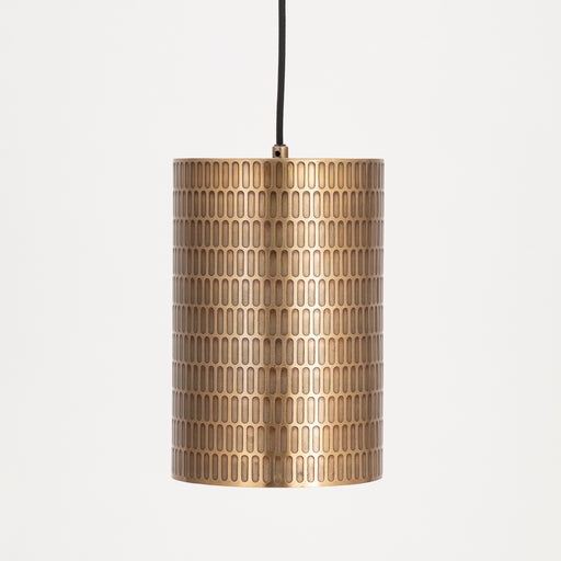 Maxim 29121WBR Shaka 1 Light Mini Pendant | Weathered Brass