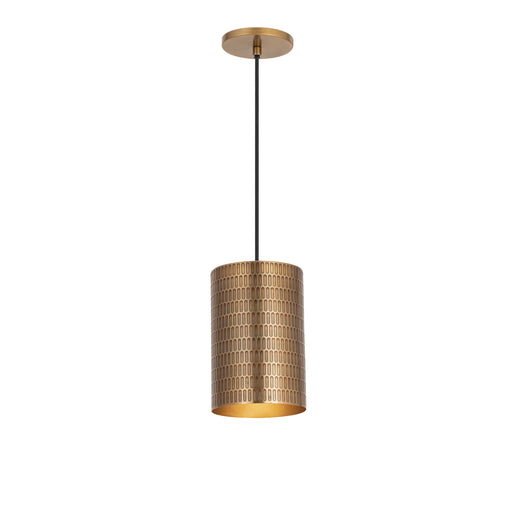 Maxim 29121WBR Shaka 1 Light Mini Pendant | Weathered Brass
