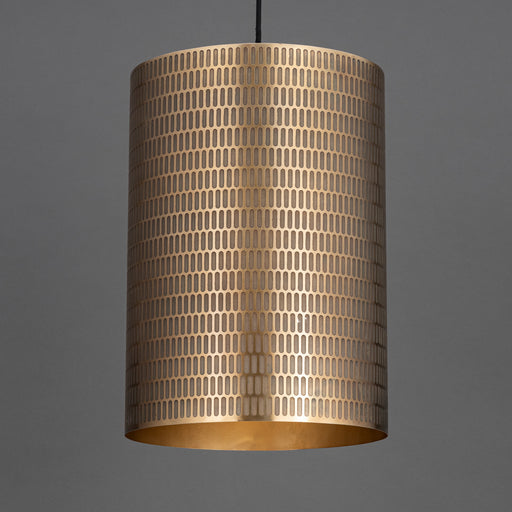 Maxim 29123WBR Shaka 1 Light Pendant | Weathered Brass