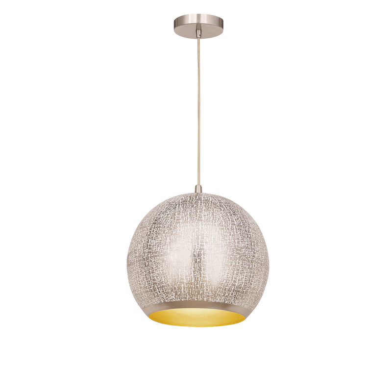 Maxim 29131ARW Aurelia 10" 1 Light Pendant | Arctic White