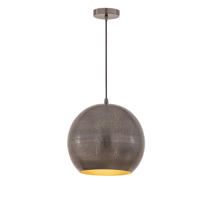 Maxim 29131PE Aurelia 10" 1 Light Pendant | Pewter