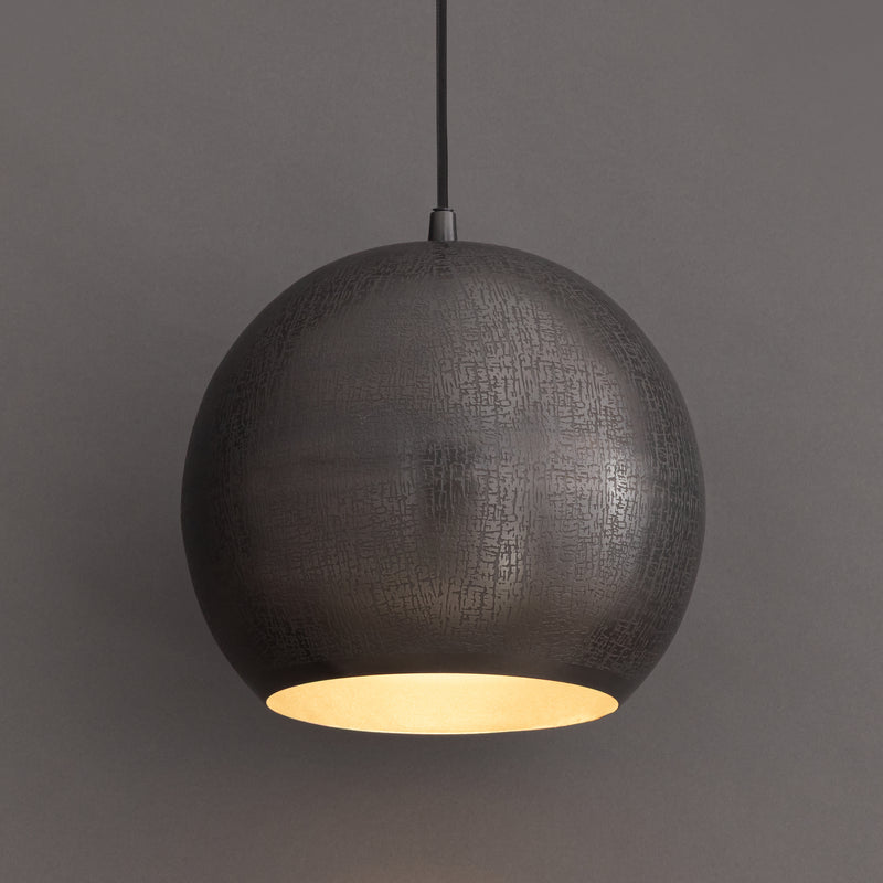 Maxim 29131PE Aurelia 10" 1 Light Pendant | Pewter